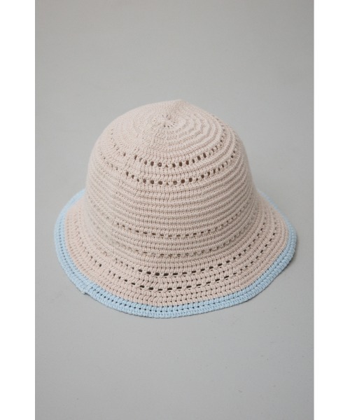 AZUL by moussy（アズールバイマウジー）の「RVCA MINI RVCA CROSHET HAT（ハット・メンズ・ブラック/ベージュ・FREE）」の18枚目の写真