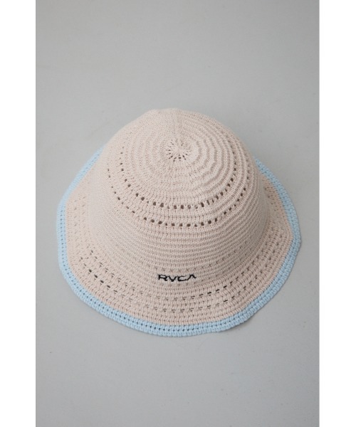 AZUL by moussy（アズールバイマウジー）の「RVCA MINI RVCA CROSHET HAT（ハット・メンズ・ブラック/ベージュ・FREE）」の20枚目の写真