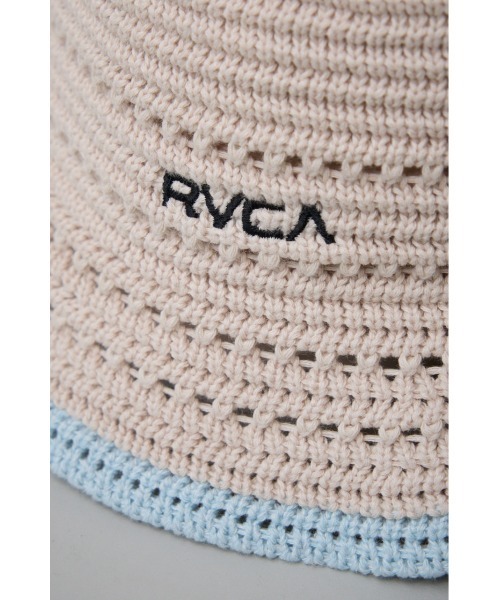 AZUL by moussy（アズールバイマウジー）の「RVCA MINI RVCA CROSHET HAT（ハット・メンズ・ブラック/ベージュ・FREE）」の21枚目の写真