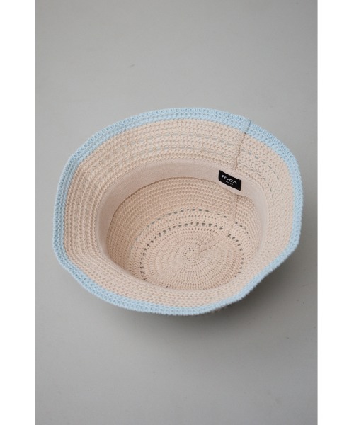 AZUL by moussy（アズールバイマウジー）の「RVCA MINI RVCA CROSHET HAT（ハット・メンズ・ブラック/ベージュ・FREE）」の22枚目の写真