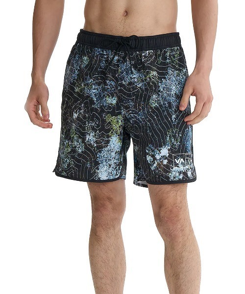 RVCA(ルーカ)の「RVCA メンズ 【HAWAII】 HAWAII YOGGER HYBRID TECH 17 ショートパンツ 【2025年夏モデル】/ルーカトレーニングウォークショーツ(その他パンツ・メンズ・ブラック・LARGE/MEDIUM/SMALL/X-LARGE)」の1枚目の写真
