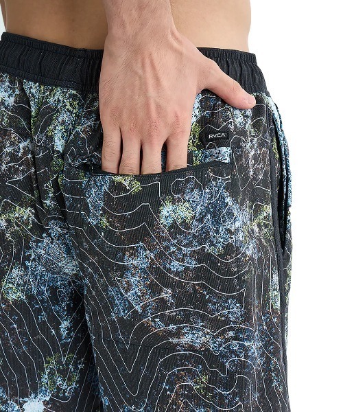 RVCA(ルーカ)の「RVCA メンズ 【HAWAII】 HAWAII YOGGER HYBRID TECH 17 ショートパンツ 【2025年夏モデル】/ルーカトレーニングウォークショーツ(その他パンツ・メンズ・ブラック・LARGE/MEDIUM/SMALL/X-LARGE)」の6枚目の写真