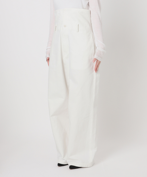 Spick ＆ span Higuchi*S2WAYハイウエストパンツ セール】《追加》Higuchi*S2WAYハイウエストパンツ（チノパンツ