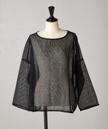 BEARDSLEY | 《15 quinze》リネンメッシュプルオーバー(シャツ/ブラウス)