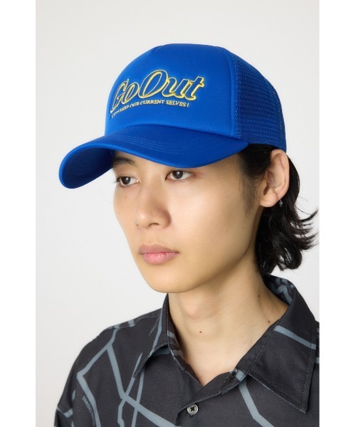 RODEO CROWNS WIDE BOWL（ロデオクラウンズワイドボウル）の「メッセージメッシュキャップ（キャップ・レディース・ライトブルー/ブラック/ブラウン/オレンジ/ブルー/ターコイズブルー/ピンク/レッド・FREE）」の20枚目の写真