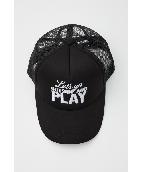 RODEO CROWNS WIDE BOWL（ロデオクラウンズワイドボウル）の「メッセージメッシュキャップ（キャップ・レディース・ライトブルー/ブラック/ブラウン/オレンジ/ブルー/ターコイズブルー/ピンク/レッド・FREE）」の13枚目の写真