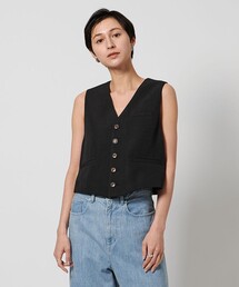 UNITED ARROWS アイボリーベスト UNITED ARROWS｜ユナイテッドアローズのベスト（ホワイト/白色系
