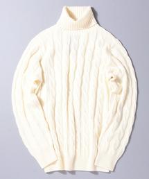 BEAUTY&YOUTH UNITED ARROWS | 【予約】 BY ケーブル タートルニット(ニット/セーター)