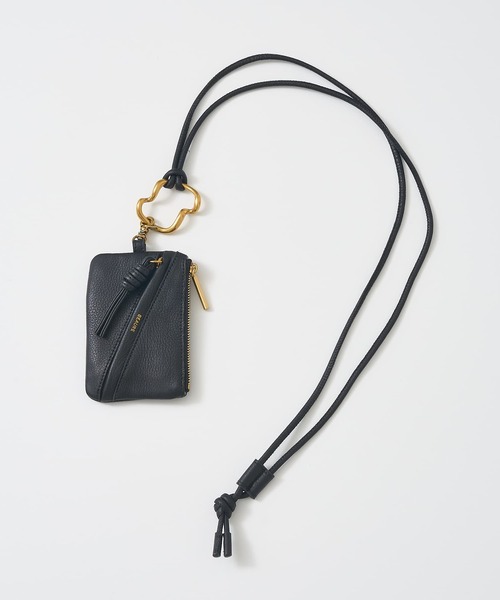 collex（コレックス）の「【WEB限定】【BEAURE/ヴュレ】フラグメントケース付きストラップ（財布・レディース・ベージュ/ライトグレー/ブラック・フリー）」の2枚目の写真