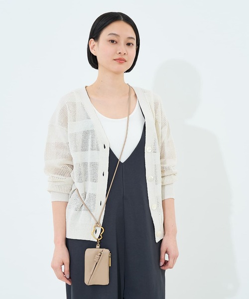 collex（コレックス）の「【WEB限定】【BEAURE/ヴュレ】フラグメントケース付きストラップ（財布・レディース・ベージュ/ライトグレー/ブラック・フリー）」の22枚目の写真