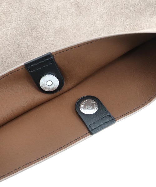 BLUEEAST（ブルーイースト）の「スエードワンハンドルバッグ（ショルダーバッグ・レディース・ベージュ/キャメル/ブラック・FREE）」の22枚目の写真