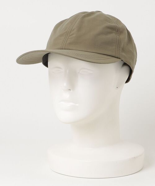 CPH(シーピーエイチ)の「CPH/シーピーエイチ/DEEP 6 PANEL CAP / NYLON TUSSAH / BLACK / 07-39(キャップ・メンズ・ブラック/オリーブ系・F)」の2枚目の写真