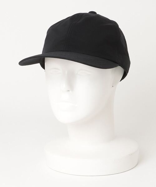 CPH(シーピーエイチ)の「CPH/シーピーエイチ/DEEP 6 PANEL CAP / NYLON TUSSAH / BLACK / 07-39(キャップ・メンズ・ブラック/オリーブ系・F)」の4枚目の写真