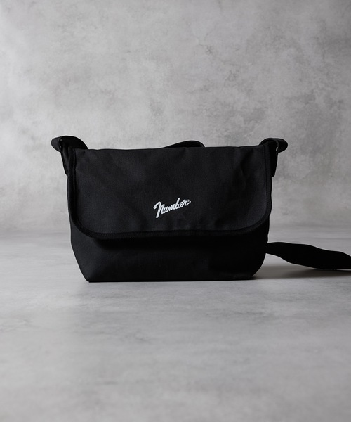 CANVAS 2WAY HANDLE FLAP SHOULDER BAG / SMALL / コットン キャンバス