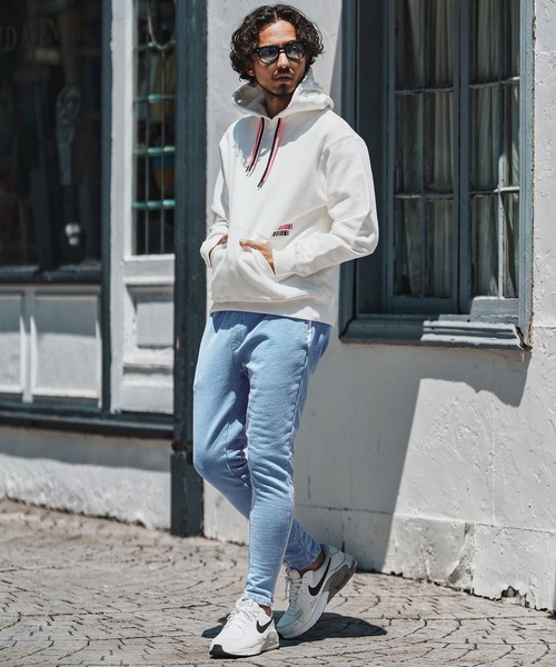 felkod(フィルコッド)の「mp13754- Knit Denim Spindle Pants スピンドルパンツ(その他パンツ・メンズ・ライトインディゴブルー/インディゴブルー・S/M/L)」の7枚目の写真