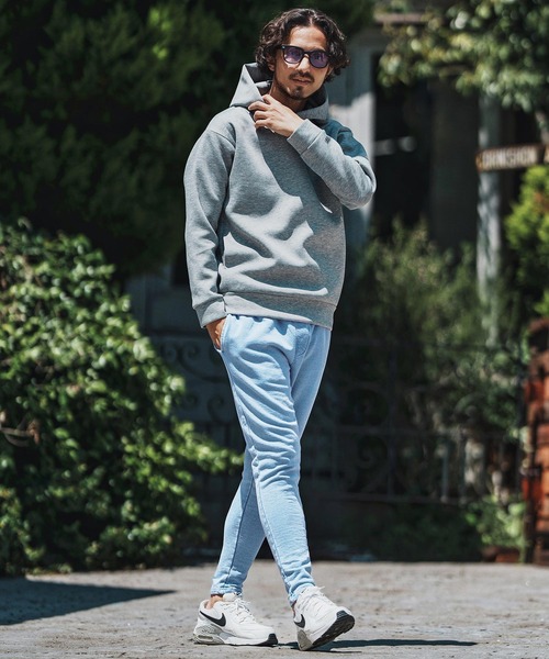 felkod(フィルコッド)の「mp13754- Knit Denim Spindle Pants スピンドルパンツ(その他パンツ・メンズ・ライトインディゴブルー/インディゴブルー・S/M/L)」の9枚目の写真