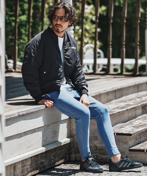 felkod(フィルコッド)の「mp13754- Knit Denim Spindle Pants スピンドルパンツ(その他パンツ・メンズ・ライトインディゴブルー/インディゴブルー・S/M/L)」の20枚目の写真