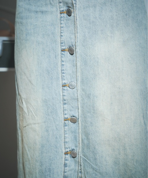 BLONDEY（ブロンディ）の「ブリーチデニムタイトワンピース（ワンピース・レディース・ブルー・MEDIUM/SMALL）」の19枚目の写真