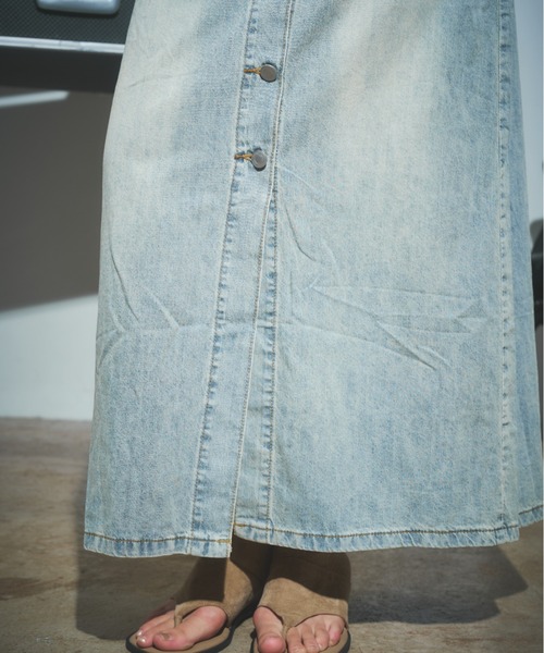 BLONDEY（ブロンディ）の「ブリーチデニムタイトワンピース（ワンピース・レディース・ブルー・MEDIUM/SMALL）」の20枚目の写真