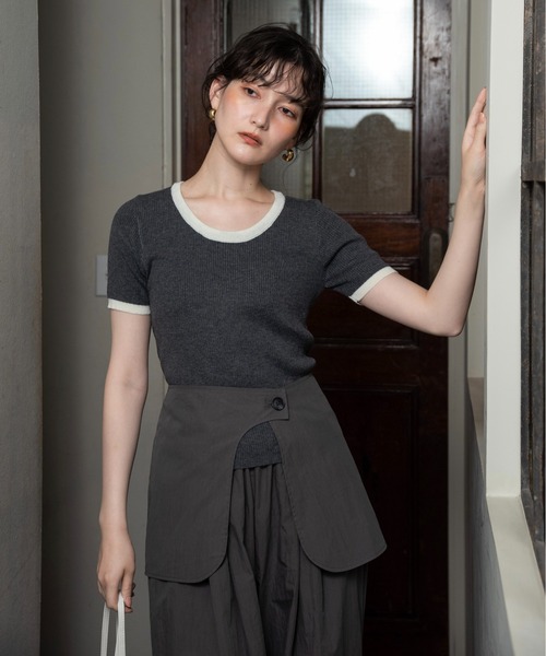 lawgy ニット　トップス lawgy ニット round neck knit レディース : ZOZOTOWN Yahoo!店