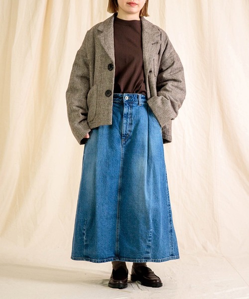 Brocante（ブロカント）の「[Brocante / ブロカント] ヴィンテージ天竺 ユニヴェルセルロンTシャツ（Tシャツ/カットソー・レディース・ブラウン・2）」の3枚目の写真