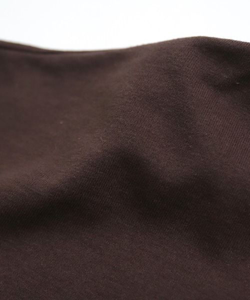 Brocante（ブロカント）の「[Brocante / ブロカント] ヴィンテージ天竺 ユニヴェルセルロンTシャツ（Tシャツ/カットソー・レディース・ブラウン・2）」の7枚目の写真