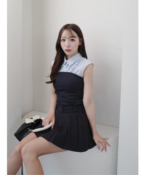 Darich（ダーリッチ）の「レイヤードベアミニワンピース（ワンピース