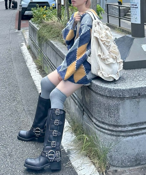 Alley Tokyo（アリートーキョー）の「【Alley Tokyo × Casselini】フリルナップサック（バックパック/リュック・レディース・キナリ・FREE）」の9枚目の写真