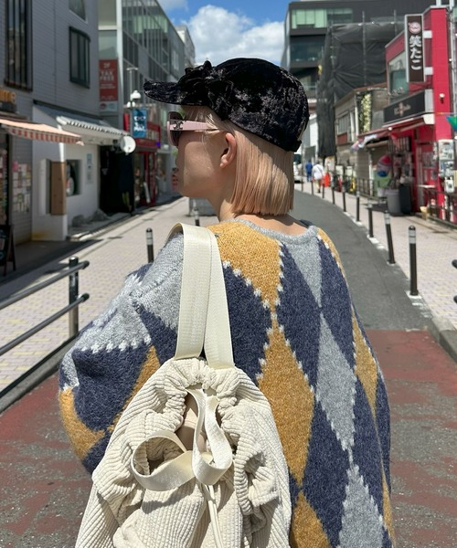 Alley Tokyo（アリートーキョー）の「【Alley Tokyo × Casselini】フリルナップサック（バックパック/リュック・レディース・キナリ・FREE）」の7枚目の写真