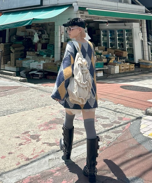 Alley Tokyo（アリートーキョー）の「【Alley Tokyo × Casselini】フリルナップサック（バックパック/リュック・レディース・キナリ・FREE）」の15枚目の写真