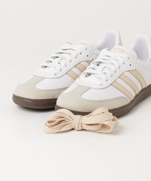 adidas アディダス SAMBA OG W サンバ Cloud White/Sand Strata/Off