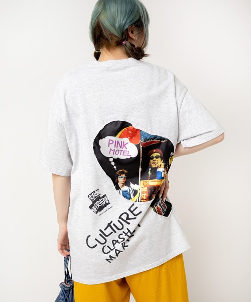 RNA(アールエヌエー)の「M2485 PINKMOTEL ホールT(Tシャツ/カットソー・レディース・ブラック/アッシュグレー/ライトイエロー・MEDIUM)」の3枚目の写真