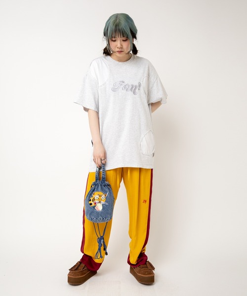 RNA(アールエヌエー)の「M2485 PINKMOTEL ホールT(Tシャツ/カットソー・レディース・ブラック/アッシュグレー/ライトイエロー・MEDIUM)」の21枚目の写真