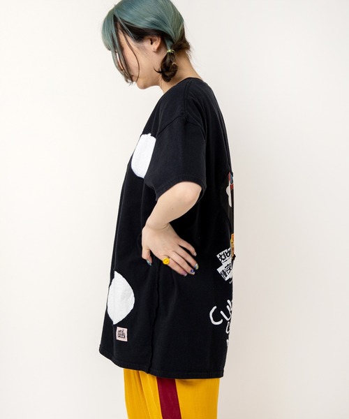 RNA(アールエヌエー)の「M2485 PINKMOTEL ホールT(Tシャツ/カットソー・レディース・ブラック/アッシュグレー/ライトイエロー・MEDIUM)」の13枚目の写真