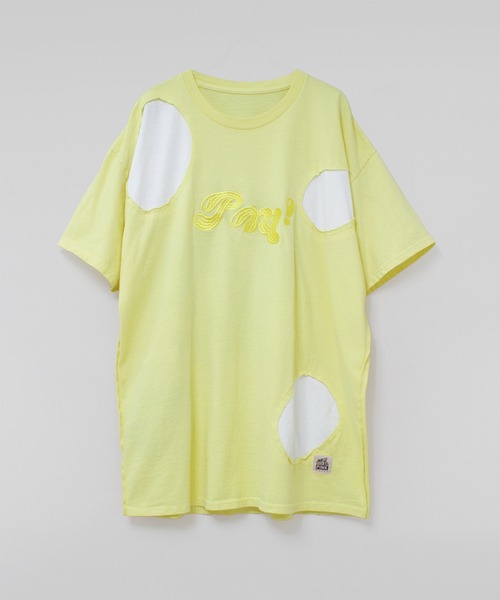 RNA(アールエヌエー)の「M2485 PINKMOTEL ホールT(Tシャツ/カットソー・レディース・ブラック/アッシュグレー/ライトイエロー・MEDIUM)」の6枚目の写真