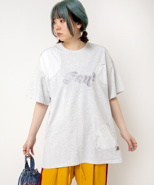 RNA(アールエヌエー)の「M2485 PINKMOTEL ホールT(Tシャツ/カットソー・レディース・ブラック/アッシュグレー/ライトイエロー・MEDIUM)」の8枚目の写真