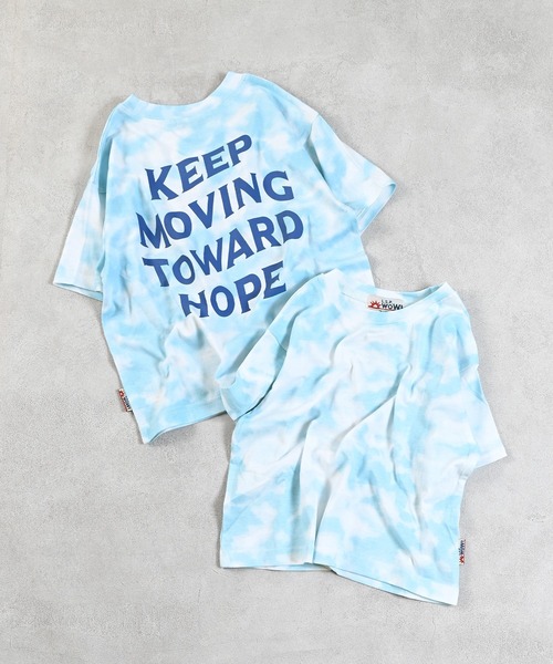 LSP WOW(エルエスピーワオ)の「【LSP WOW!】タイダイプリントTee(Tシャツ/カットソー・キッズ・ブルー/ピンク系その他/ピンク/ベージュ系その他/ベージュ/ブルー系その他・80/90/100/110/120/130)」の5枚目の写真