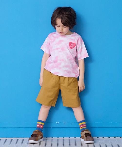 LSP WOW(エルエスピーワオ)の「【LSP WOW!】タイダイプリントTee(Tシャツ/カットソー・キッズ・ブルー/ピンク系その他/ピンク/ベージュ系その他/ベージュ/ブルー系その他・80/90/100/110/120/130)」の9枚目の写真