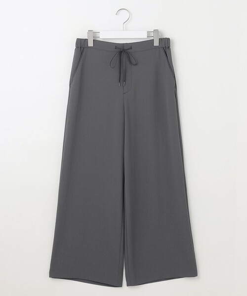 J.PRESS(ジェイプレス)の「【洗える・吸水速乾・接触冷感・セットアップ対応】Light ジョーゼット ワイド パンツ(その他パンツ・レディース・グレー系/ネイビー系/ベージュ系/ブラック系・T17/T15/T13)」の15枚目の写真