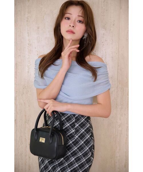 MERCURYDUO（マーキュリーデュオ）の「マイクロバッグ付きミニバッグ（ハンドバッグ・レディース・アイボリー/ブラック・FREE）」の17枚目の写真