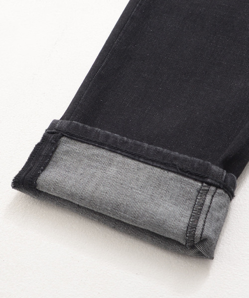 CavariA（キャバリア）の「テーパードスキニーデニムパンツ（デニムパンツ・メンズ・ブラック/ワンウォッシュ・マルチサイズ）」の19枚目の写真