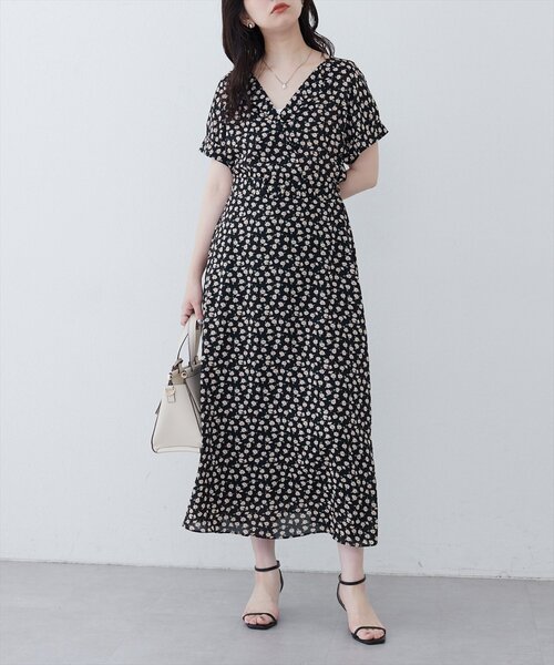 セール】【WEB限定】トライアングルカラーワンピース（ワンピース