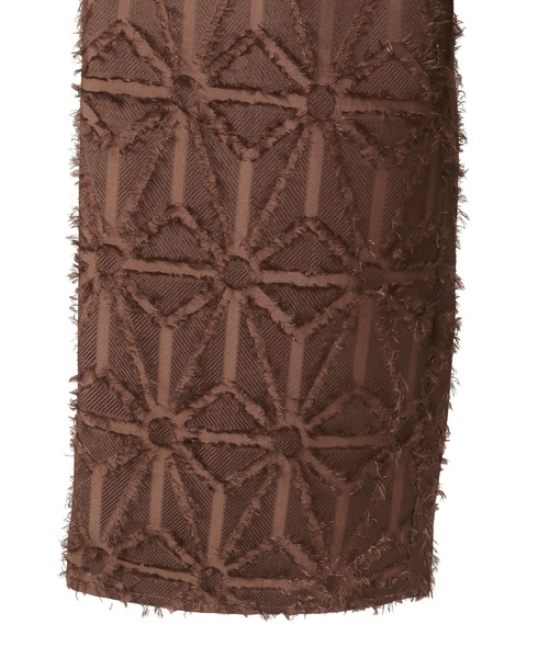 CRAFT STANDARD BOUTIQUE(クラフトスタンダードブティック)の「カットジャガードパンツ◆(その他パンツ・レディース・ブラウン/オフホワイト・FREE)」の5枚目の写真