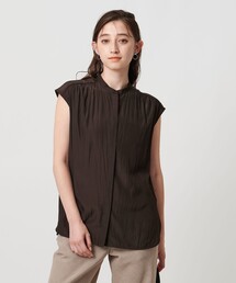 UNITED ARROWS - ユナイテッドアローズ　ブラウス　ブラウン　茶色 UNITED ARROWS｜ユナイテッドアローズのシャツ/ブラウス