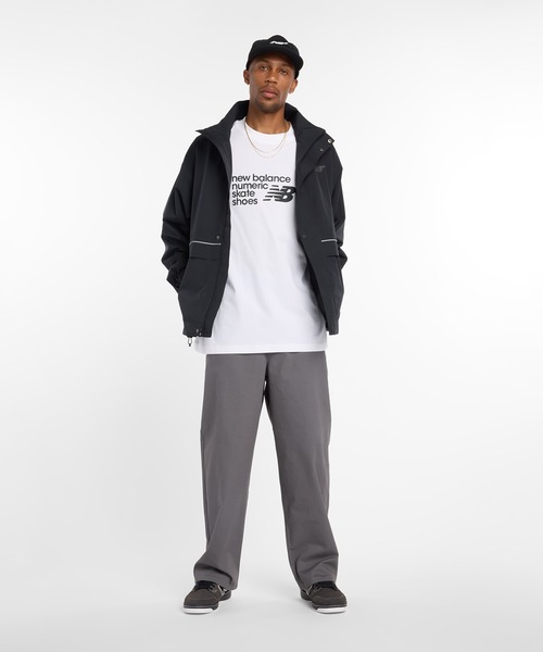 NEW BALANCE(ニューバランス)の「Numeric スタックド グラフィック T-Shirt(Tシャツ/カットソー・メンズ・インディゴブルー/ホワイト/ブラック・XX-LARGE/X-LARGE/LARGE/MEDIUM/SMALL)」の12枚目の写真