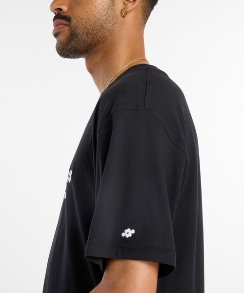 NEW BALANCE(ニューバランス)の「Numeric スタックド グラフィック T-Shirt(Tシャツ/カットソー・メンズ・インディゴブルー/ホワイト/ブラック・XX-LARGE/X-LARGE/LARGE/MEDIUM/SMALL)」の17枚目の写真