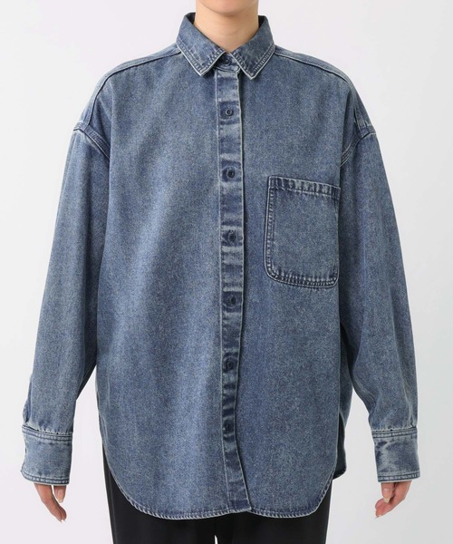 セール】BARNYARDSTORM / ルーズシルエットデニムシャツ（デニム