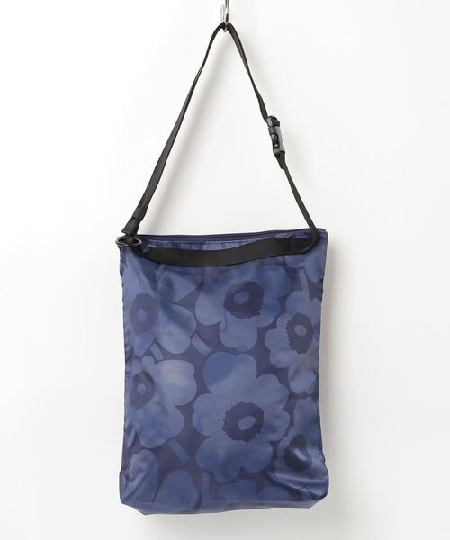 marimekko（マリメッコ）の「Unikko / Neat Crossbody  M shoulder bag（ショルダーバッグ・レディース・ベージュ/ダークブルー・FREE）」の10枚目の写真
