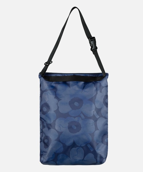 marimekko（マリメッコ）の「Unikko / Neat Crossbody  M shoulder bag（ショルダーバッグ・レディース・ベージュ/ダークブルー・FREE）」の8枚目の写真
