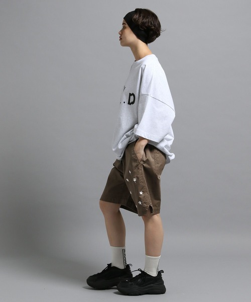 ショートパンツ セール】エンブロイダリーショートパンツ（その他パンツ